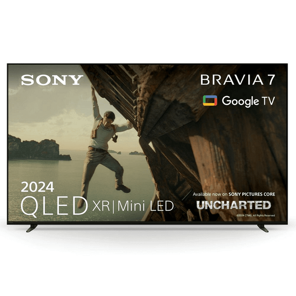 Sony BRAVIA 7 QLED (XR Mini LED) 85 инча 4K HDR Google Smart TV (2024 ...